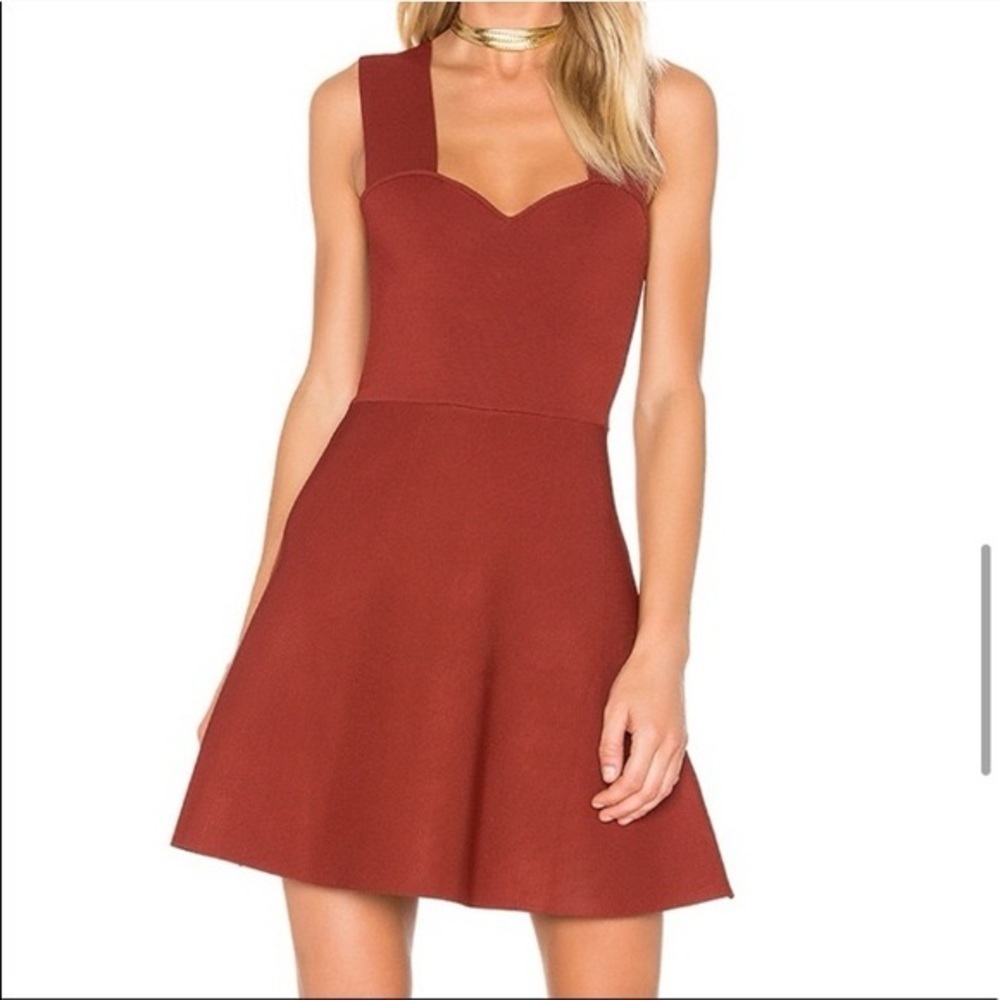 ALC red mini dress